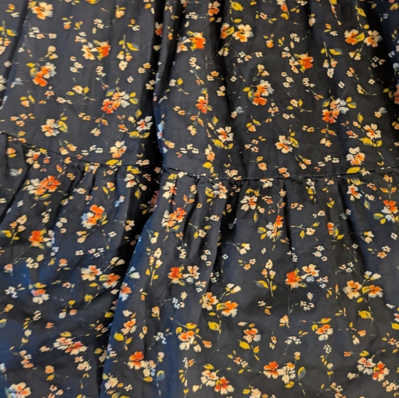 GAP Puff Sleeve Smocked Mini Dress - Picture 8 of 8